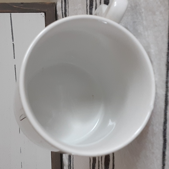 Mount Clemens Pottery Brown Baggin' It Whimsical Cat Tail Handle Lidded Mug - Picture 3 of 8